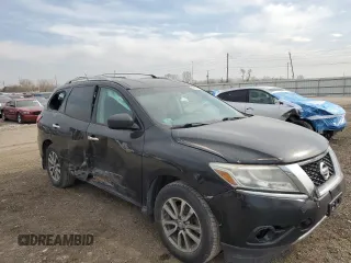 2014 Nissan Pathfinder Platinum with VIN 5N1AR2MM2EC696882, listed as a Copart auction lot 52686495 with 193,459 mi miles and Clean Title. Bid and sale history available at carsss.com. Image 4.