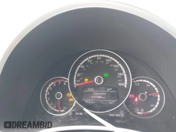 2015 Volkswagen Beetle 1.8T w/Tech with VIN 3VW517AT3FM805868, listed as a IAAI auction lot 40886820 with 113,380 mi miles and . Bid and sale history available at DreamBid. Image 7.