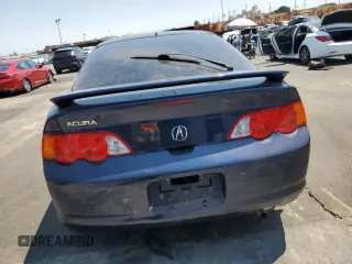 2002 Acura RSX Auto with VIN JH4DC548X2C030807, listed as a Copart auction lot 65178665 with 138,260 mi miles and Salvage title. Bid and sale history available at DreamBid. Image 6.