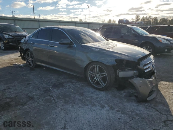 2017 Mercedes-Benz E-Class E 300 Luxury with VIN WDDZF4KB0HA191197, listed as a Copart auction lot 41622455 with NaN miles and Salvage Title. Bid and sale history available at carsss.com. Image 4.