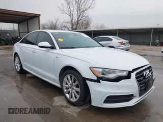 2015 Audi A6 3.0T Premium Plus with VIN WAUFGAFC4FN024260, listed as a IAAI auction lot 41602618 with 159,099 mi miles. Bid and sale history available at carsss.com. Image 1.