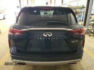 2019 Infiniti QX50 LUXE with VIN 3PCAJ5M18KF139072, listed as a Copart auction lot 46992375 with 39,313 mi miles and Salvage Title. Bid and sale history available at carsss.com. Image 6.