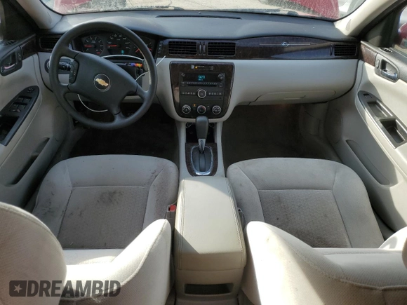 2012 Chevrolet Impala LS Fleet with VIN 2G1WF5E31C1155327, listed as a Copart auction lot 46858885 with 84,617 mi miles and Salvage title. Bid and sale history available at DreamBid. Image 8.
