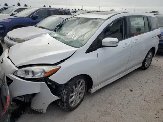 2015 Mazda Mazda5 Grand Touring with VIN JM1CW2DL0F0188961, listed as a Copart auction lot 76677044 with 0 mi miles and Salvage Title. Bid and sale history available at carsss.com. Image 1.