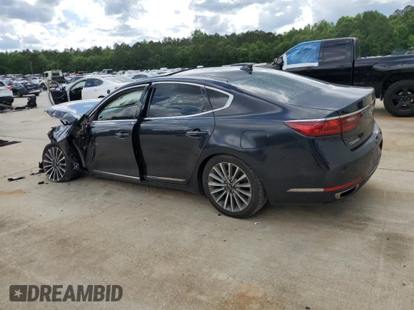 2017 Kia Cadenza Premium z VIN KNALC4J11H5041574, wystawiony jako Copart lot #56532135 z przebiegiem 74 641 mil mil oraz Szkoda całkowita • Salvage title. Historia ofert i sprzedaży dostępna na DreamBid. Obrazek 2.