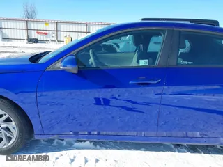 2024 Hyundai Elantra Essential with VIN KMHLM4DG3RU845331, listed as a IAAI auction lot 41538418 with 6,972 mi miles. Bid and sale history available at carsss.com. Image 14.