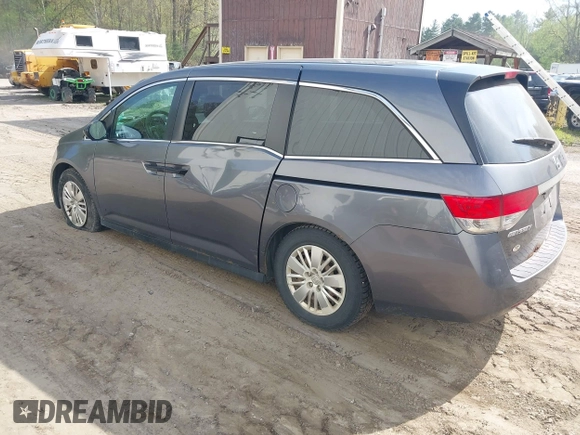 2014 Honda Odyssey LX с VIN 5FNRL5H26EB115406, выставлен на аукционе IAAI как лот 42247078 с пробегом 222 599 миль миль и . История ставок и продаж доступна на DreamBid. Изображение 3.