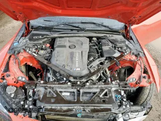 2022 BMW M4 with VIN WBS53AZ06NCK14897, listed as a Copart auction lot 58431015 with Not provided miles and Salvage title. Bid and sale history available at DreamBid. Image 11.