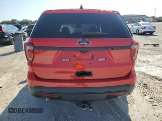 2016 Ford Utility Police Interceptor with VIN 1FM5K8AR9GGB55543, listed as a Copart auction lot 72181274 with 67,539 mi miles and Salvage Title. Bid and sale history available at carsss.com. Image 6.