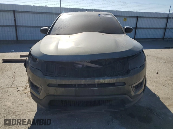 2019 Jeep Compass Sport with VIN 3C4NJCAB5KT731193, listed as a Copart auction lot 57356565 with Not provided miles and Salvage title. Bid and sale history available at DreamBid. Image 5.