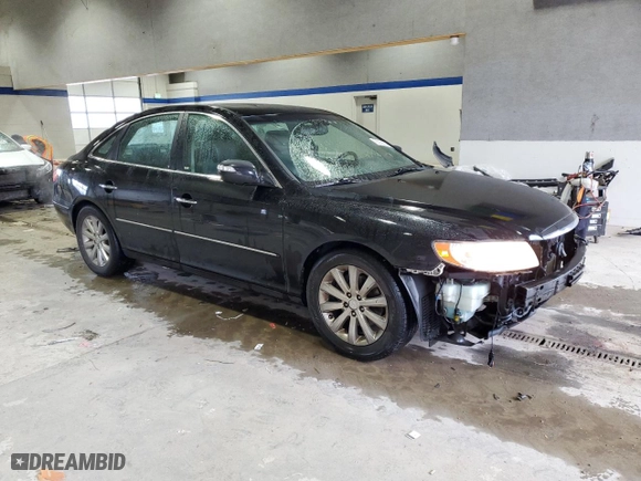 2010 Hyundai Azera Limited with VIN KMHFC4DF1AA450576, listed as a Copart auction lot 85300034 with 161,877 mi miles and Salvage Title. Bid and sale history available at carsss.com. Image 4.