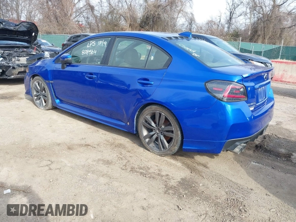 2016 Subaru WRX Limited with VIN JF1VA1N6XG8828564, listed as a IAAI auction lot 41597227 with 156,109 mi miles. Bid and sale history available at carsss.com. Image 3.