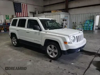 2017 Jeep Patriot Latitude with VIN 1C4NJPFB2HD183670, listed as a Copart auction lot 74035374 with 72,753 mi miles and Salvage Title. Bid and sale history available at DreamBid. Image 14.