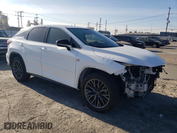 2020 Lexus RX with VIN 2T2SZMDA8LC219769, listed as a Copart auction lot 41775365 with 53,006 mi miles and Salvage Title. Bid and sale history available at carsss.com. Image 4.
