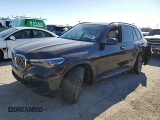 2022 BMW X5 xDrive40i z VIN 5UXCR6C06N9L95952, wystawiony jako Copart lot #42306345 z przebiegiem 20 842 mil mil oraz Szkoda całkowita • Salvage title. Historia ofert i sprzedaży dostępna na DreamBid. Obrazek 1.