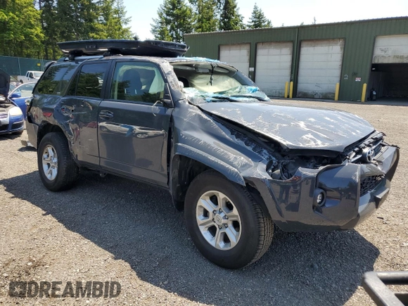 2024 Toyota 4Runner SR5 with VIN JTEMU5JR5R6215525, listed as a Copart auction lot 59391125 with 13,084 mi miles and Salvage title. Bid and sale history available at DreamBid. Image 4.