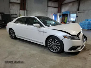 2017 Lincoln Continental Select with VIN 1LN6L9TP7H5611734, listed as a Copart auction lot 57485675 with 118,069 mi miles and Salvage title. Bid and sale history available at DreamBid. Image 4.