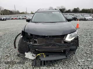 2017 Nissan Rogue S with VIN 5N1AT2MV5HC747418, listed as a Copart auction lot 50242085 with 95,976 mi miles and Salvage Title. Bid and sale history available at carsss.com. Image 5.