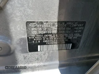 2013 Hyundai Elantra с VIN KMHD35LE1DU106741, выставлен на аукционе Copart как лот 57675065 с пробегом 86 445 миль миль и Чистый • Clean title. История ставок и продаж доступна на DreamBid. Изображение 12.