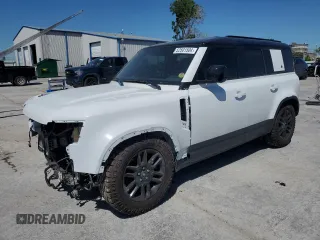 2021 Land Rover Defender S with VIN SALEJ7RX7M2036363, listed as a Copart auction lot 52501504 with 48,050 mi miles and Salvage title. Bid and sale history available at DreamBid. Image 1.