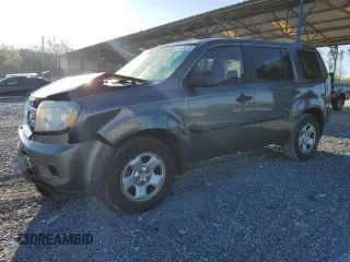 2011 Honda Pilot LX with VIN 5FNYF3H20BB030578, listed as a Copart auction lot 49965695 with 95,256 mi miles and Salvage title. Bid and sale history available at DreamBid. Image 1.