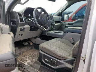 2015 Ford F-150 XL with VIN 1FTEW1CP2FKE23839, listed as a Copart auction lot 54577605 with 131,025 mi miles and Salvage title. Bid and sale history available at DreamBid. Image 7.