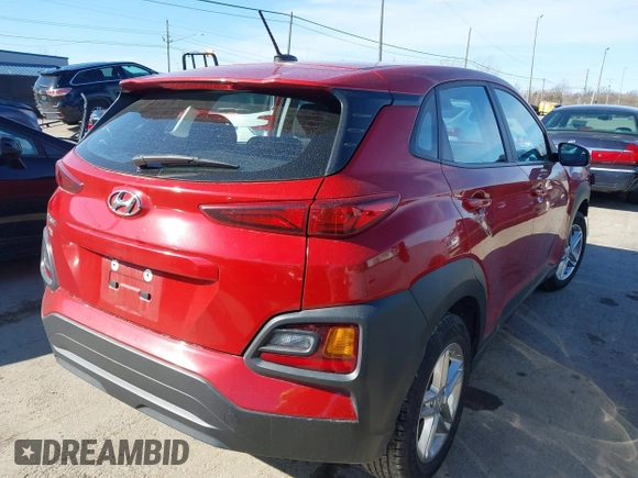 2021 Hyundai Kona SE with VIN KM8K12AA7MU645814, listed as a IAAI auction lot 41852932 with 85,044 mi miles and . Bid and sale history available at DreamBid. Image 4.