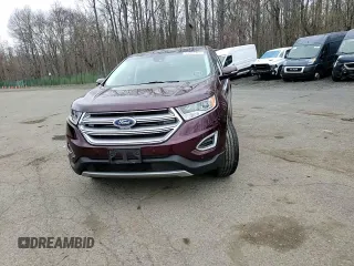 2018 Ford Edge Titanium with VIN 2FMPK4K87JBB18450, listed as a Copart auction lot 53461425 with 54,101 mi miles and Salvage Title. Bid and sale history available at carsss.com. Image 15.