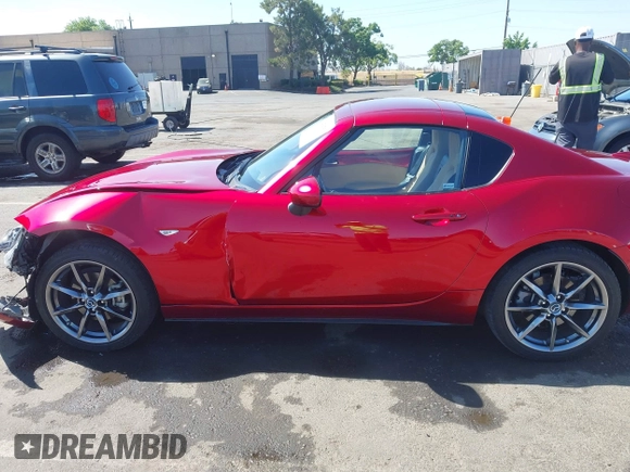 2018 Mazda MX-5 Miata Grand Touring with VIN JM1NDAM7XJ0204135, listed as a IAAI auction lot 42474750 with 16,852 mi miles and . Bid and sale history available at DreamBid. Image 15.