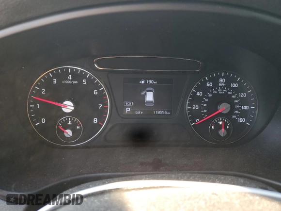 2020 Kia Sorento L with VIN 5XYPG4A31LG666728, listed as a Copart auction lot 43814835 with 118,556 mi miles and Clean Title. Bid and sale history available at DreamBid. Image 9.