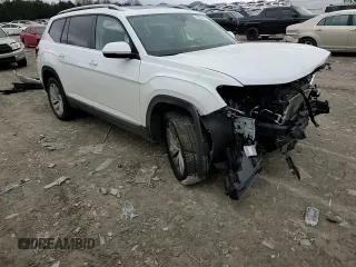 2021 Volkswagen Atlas SEL with VIN 1V2ER2CA5MC504333, listed as a Copart auction lot 43385145 with 47,437 mi miles and Salvage title. Bid and sale history available at DreamBid. Image 11.