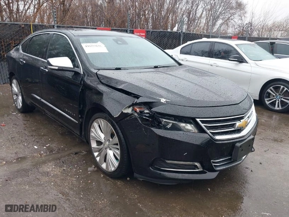 2014 Chevrolet Impala LTZ with VIN 1G1155S34EU164127, listed as a IAAI auction lot 41697650 with 1 mi miles. Bid and sale history available at carsss.com. Image 1.
