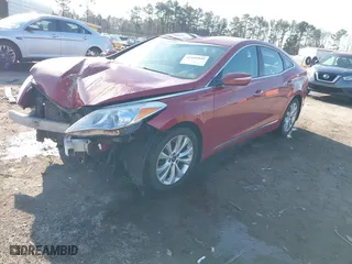 2014 Hyundai Azera Limited with VIN KMHFH4JGXEA386154, listed as a IAAI auction lot 41486945 with 131,268 mi miles. Bid and sale history available at carsss.com. Image 17.