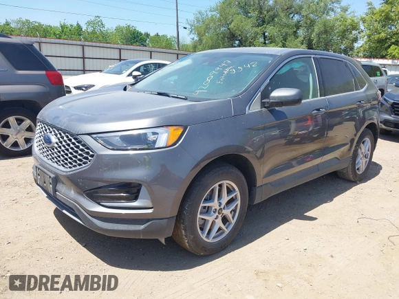 2024 Ford Edge SEL with VIN 2FMPK4J90RBA99942, listed as a IAAI auction lot 42009947 with 1 mi miles. Bid and sale history available at carsss.com. Image 16.