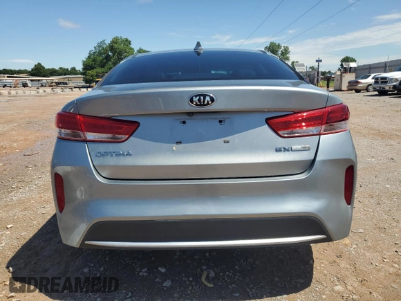 2017 Kia Optima EX with VIN KNAGU4LE7H5012160, listed as a Copart auction lot 59795395 with Not provided miles and Salvage title. Bid and sale history available at DreamBid. Image 6.