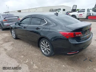 2015 Acura TLX V6 Tech with VIN 19UUB2F50FA019114, listed as a IAAI auction lot 41933324 with 108,583 mi miles. Bid and sale history available at carsss.com. Image 3.