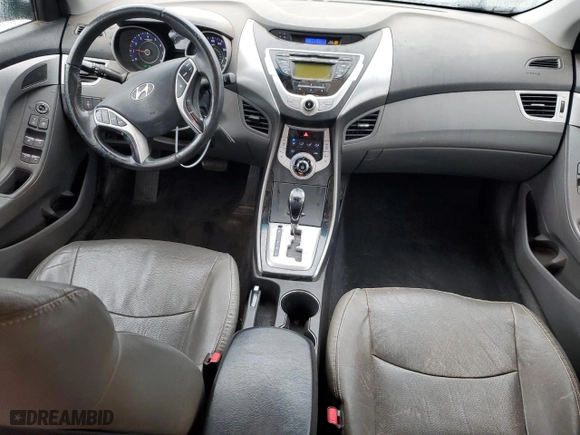 2012 Hyundai Elantra GLS with VIN KMHDH4AEXCU205877, listed as a Copart auction lot 41737745 with 259,154 mi miles and Salvage Title. Bid and sale history available at carsss.com. Image 8.