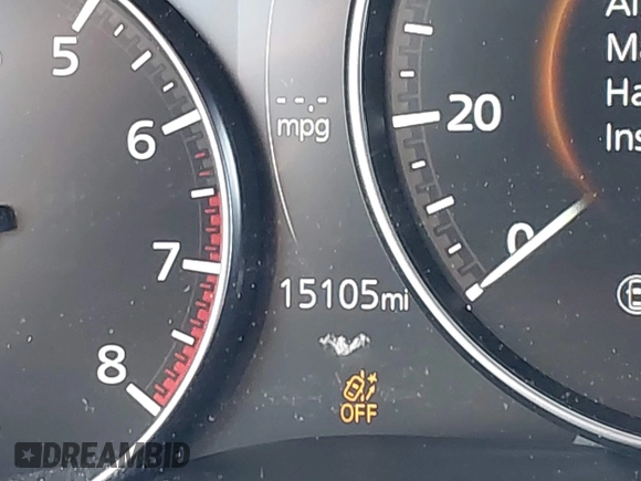 2024 Mazda CX-50 S Select with VIN 7MMVABAM1RN161487, listed as a IAAI auction lot 42483790 with 15,105 mi miles and . Bid and sale history available at DreamBid. Image 15.