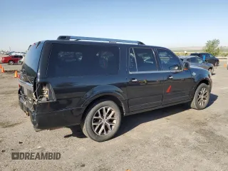 2015 Ford Expedition Max XLT with VIN 1FMJK1JT7FEF43088, listed as a Copart auction lot 64259455 with 135,522 mi miles and Salvage title. Bid and sale history available at DreamBid. Image 3.