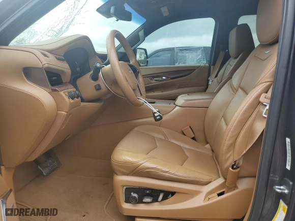 2017 Cadillac Escalade Platinum with VIN 1GYS4DKJ0HR379285, listed as a Copart auction lot 50569605 with 84,819 mi miles and Salvage Title. Bid and sale history available at carsss.com. Image 7.