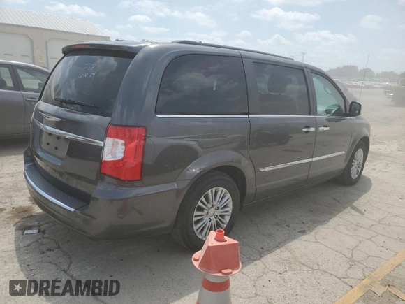 2015 Chrysler Town & Country Touring L with VIN 2C4RC1CG4FR609782, listed as a Copart auction lot 59926354 with 117,123 mi miles and Salvage Title. Bid and sale history available at DreamBid. Image 3.