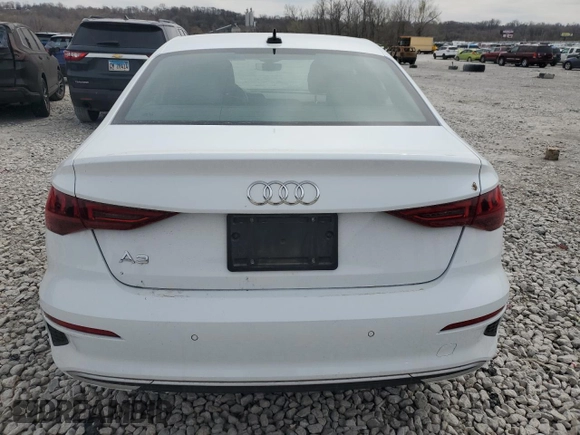 2023 Audi A3 Premium z VIN WAUAUDGY3PA090452, wystawiony jako Copart lot #49063675 z przebiegiem 43 710 mil mil oraz Czysty tytuł • Clean title. Historia ofert i sprzedaży dostępna na DreamBid. Obrazek 6.