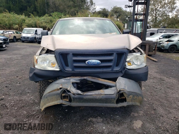 2006 Ford F-150 STX with VIN 1FTRX14W86KA81835, listed as a Copart auction lot 43659865 with 124,713 mi miles and Salvage Title. Bid and sale history available at carsss.com. Image 5.