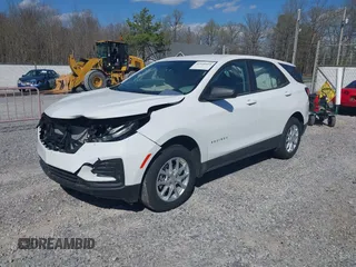 2024 Chevrolet Equinox LS with VIN 3GNAX5EG6RL281165, listed as a IAAI auction lot 41850451 with 11,475 mi miles. Bid and sale history available at carsss.com. Image 17.