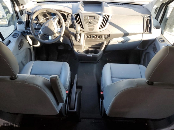 2019 Ford Transit Van with VIN 1FTYR1CM4KKB14748, listed as a Copart auction lot 72672364 with 109,236 mi miles and Salvage Title. Bid and sale history available at carsss.com. Image 8.