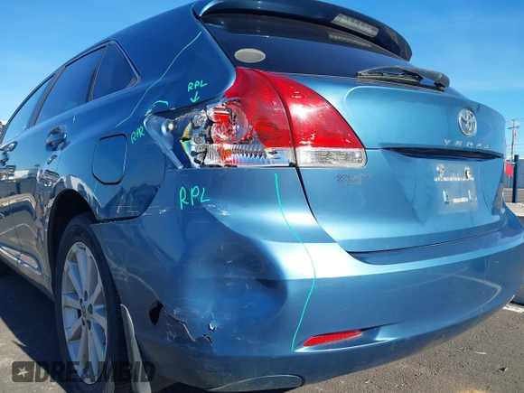 2012 Toyota Venza LE with VIN 4T3BA3BB5CU033730, listed as a IAAI auction lot 41567507 with 113,058 mi miles and . Bid and sale history available at DreamBid. Image 17.