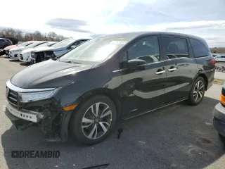 2021 Honda Odyssey Touring with VIN 5FNRL6H89MB008147, listed as a Copart auction lot 49830205 with 58,632 mi miles and Clean Title. Bid and sale history available at carsss.com. Image 1.