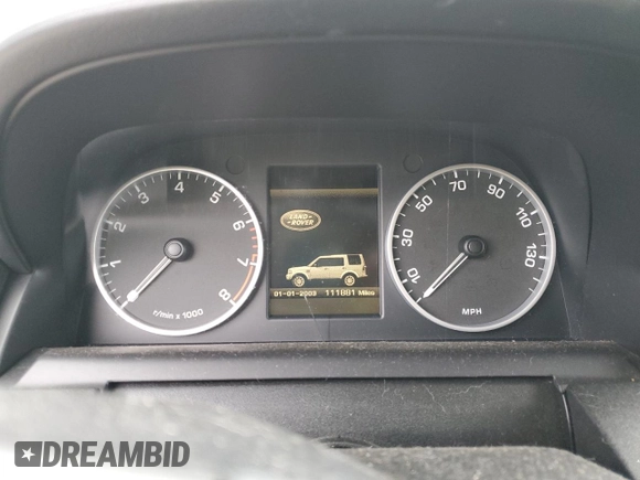 2011 Land Rover LR4 Lux with VIN SALAK2D47BA594289, listed as a Copart auction lot 54979155 with 111,881 mi miles and Clean Title. Bid and sale history available at DreamBid. Image 9.