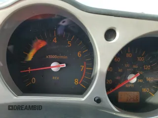 2005 Nissan 350Z with VIN JN1AZ34D55M609063, listed as a Copart auction lot 76796544 with 114,080 mi miles and Salvage Title. Bid and sale history available at DreamBid. Image 9.