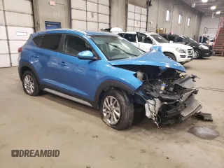 2018 Hyundai Tucson SEL with VIN KM8J3CA45JU698898, listed as a Copart auction lot 54228285 with Not provided miles and Salvage title. Bid and sale history available at DreamBid. Image 4.